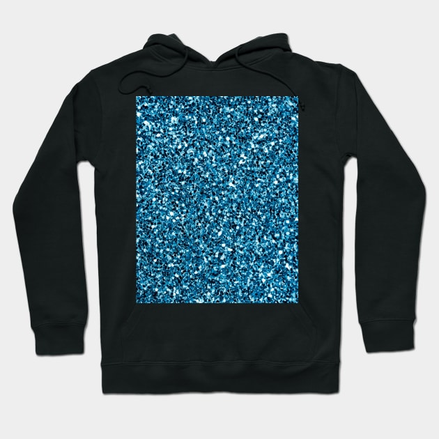 Blue Sparkles Hoodie by NewburyBoutique